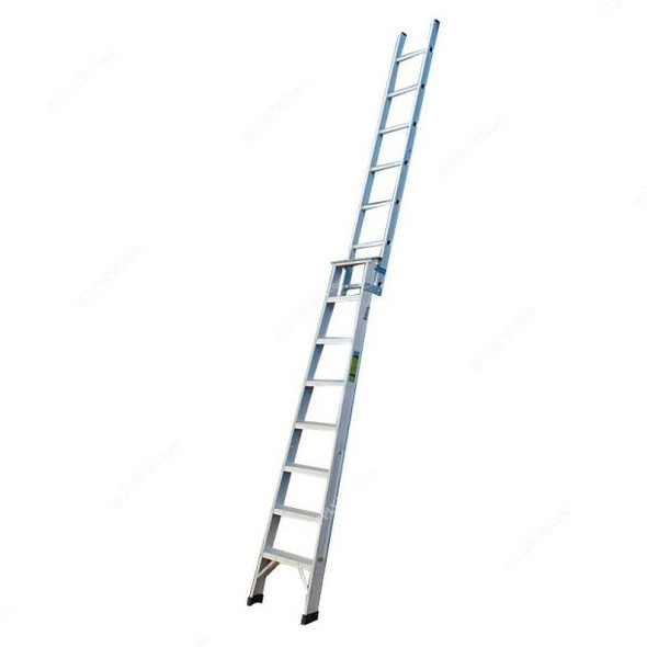 Unique Dual Purpose Ladder, USDPAL-08, Aluminium, 2 Sides, 8 Steps, 2.4 Mtrs, 150 Kg