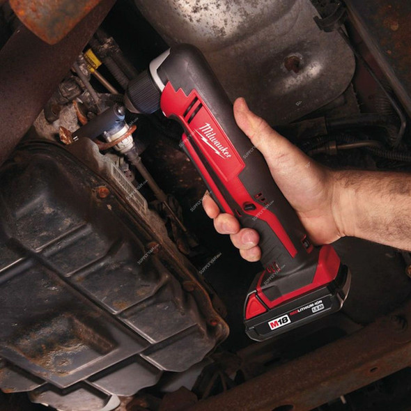 Milwaukee Compact Cordless Right Angle Drill, C18RAD-0, 10MM, 18V