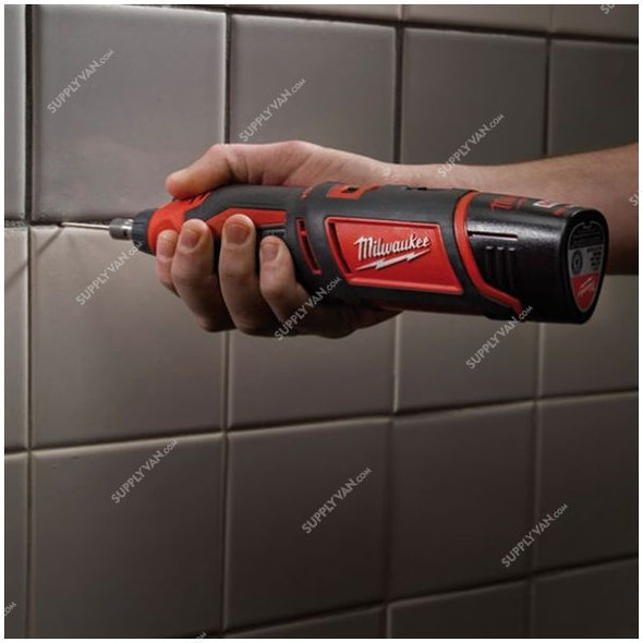 Milwaukee Cordless Rotary Tool, C12RT-0, 12V