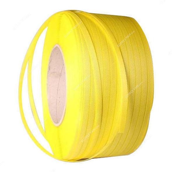 Pinnacle Strapping Roll, Plastic, 5MM, Yellow, 10 Kg/Pack