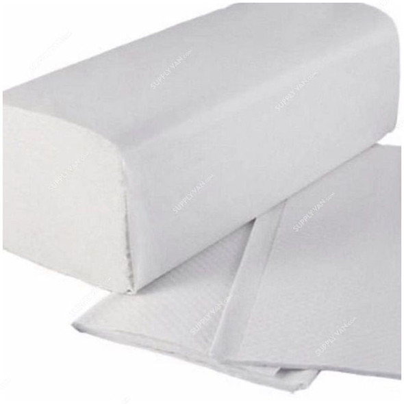 Intercare Commercial Folded Tissue, 2 Ply, 3000 Sheets