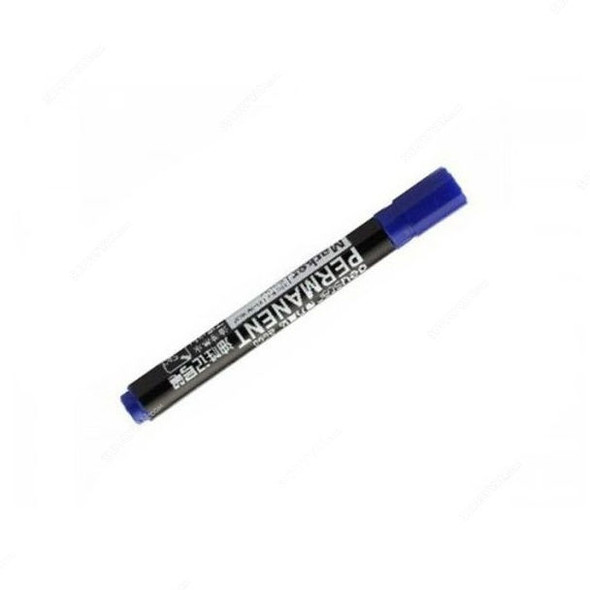 Deli Permanent Marker, ES550A, Blue, 12 Pcs/Pack