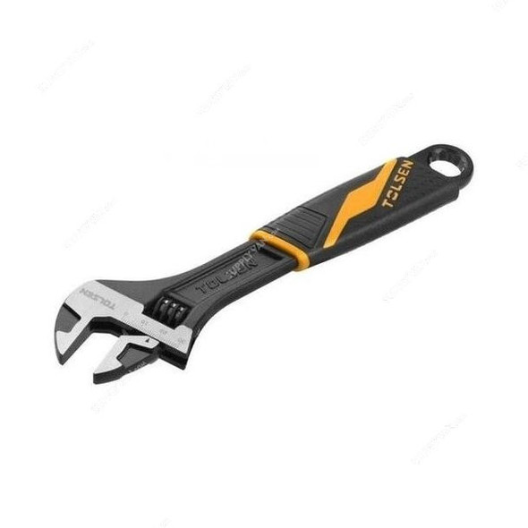 Tolsen Adjustable Wrench, 15308, 19MM Jaw Capacity, 150MM Length