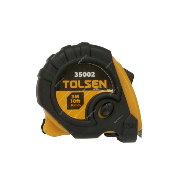 Tolsen Measuring Tape, 35002, 16MM x 3 Mtrs