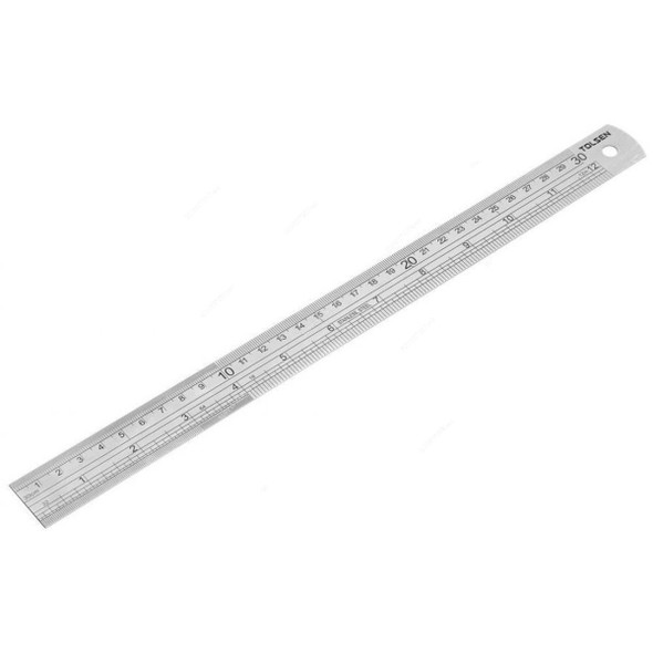 Tolsen Ruler, 35028, Stainless Steel, 600 x 30MM