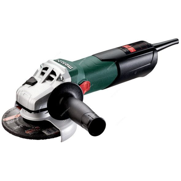 Metabo Angle Grinder With Cardboard Box, W-9-125, 600376010, 220-240V, 900W, 125MM