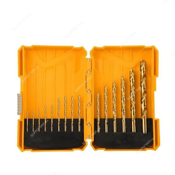 Tolsen Jobber Length Drill Bit Set, 75100, 15 Pcs/Set