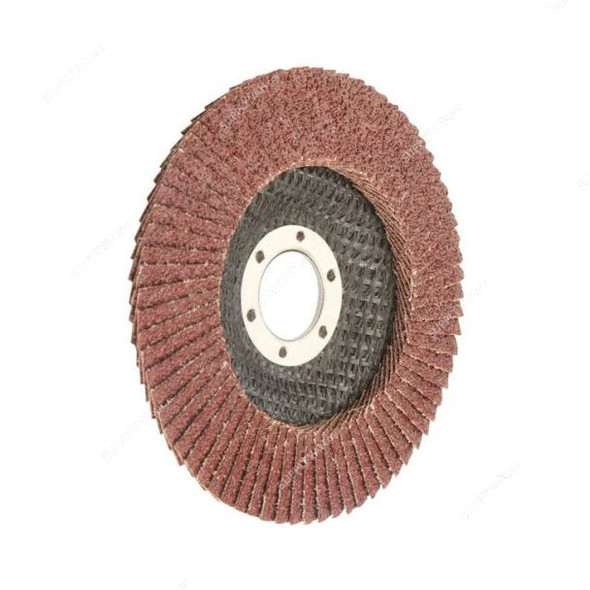 Tolsen Flap Disc, 77212, P60, 115 x 22.2MM, Brown