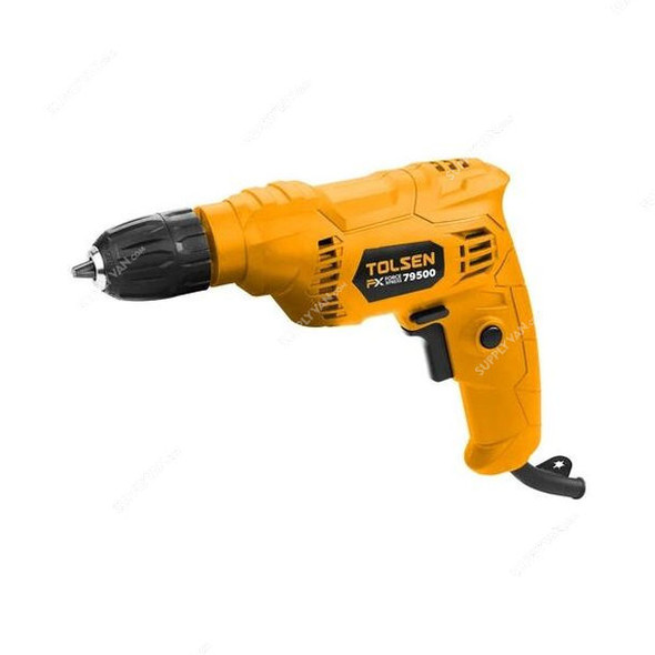 Tolsen Electric Drill, 79500, 3500 RPM, 220-240V, 400W