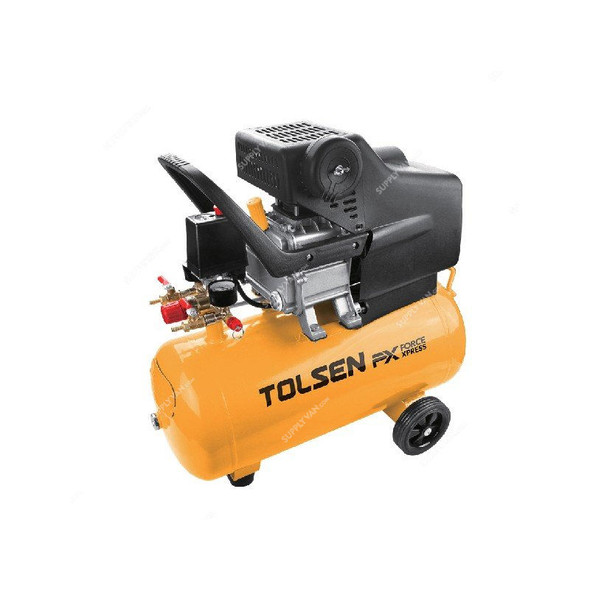 Tolsen Air Compressor, 73114, 24 Ltrs, 1500W