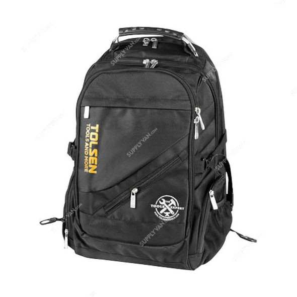 Tolsen Backpack, 90009, 38.4 Ltrs, Black