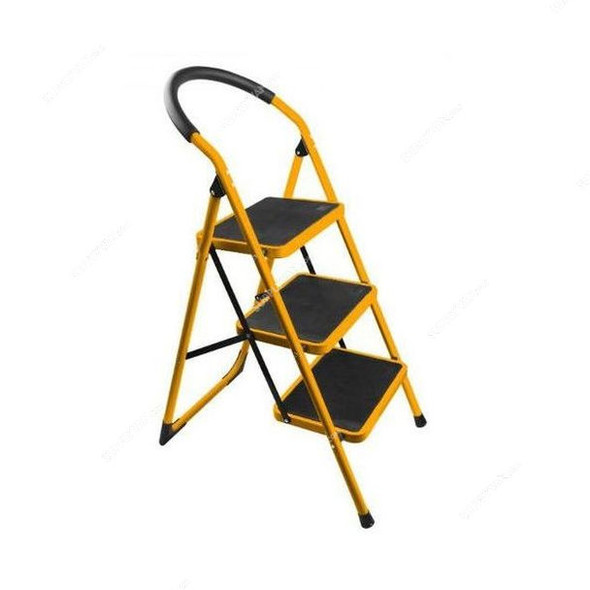 Tolsen Step Stool Ladder, 62683, Steel, 150 Kg Weight Capacity