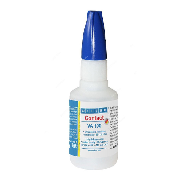 Weicon Cyanoacrylate Adhesive, VA-100, 20GM