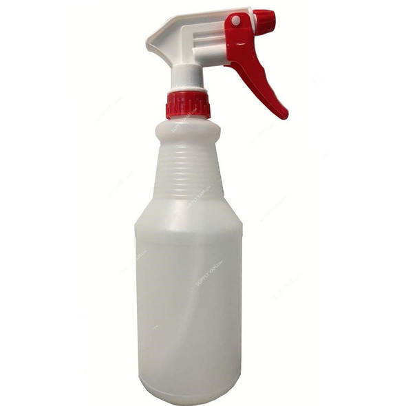 Spray Bottle, 600ML, White/Red