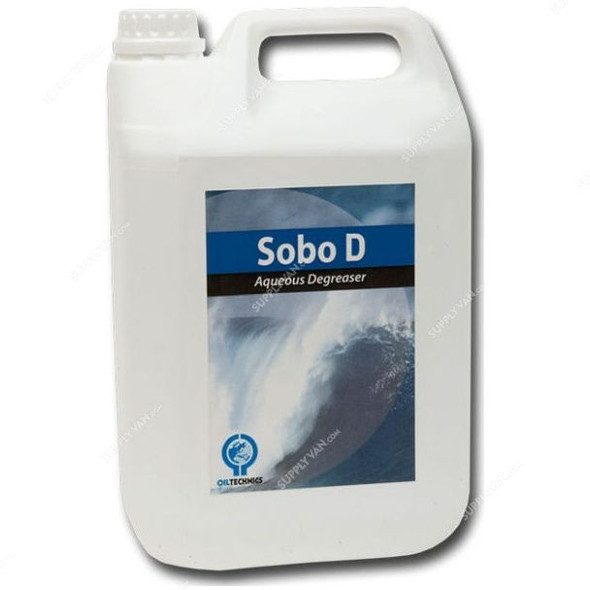 Oil Technics Sobo D Alkaline Degreaser, Water Based, 200 Ltrs