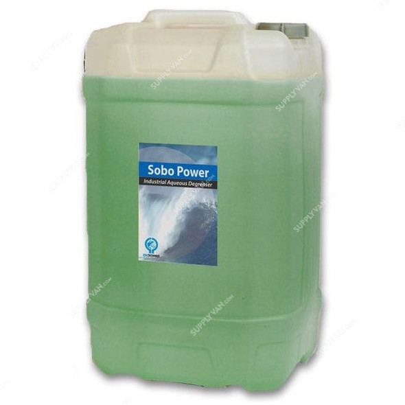 Oil Technics Sobo Power Concentrated Degreaser, Water Based, 25 Ltrs