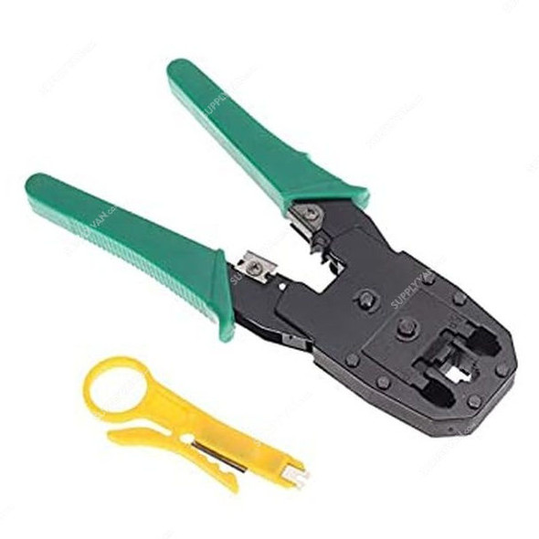 Crimping and Wire Stripper Tool, Green