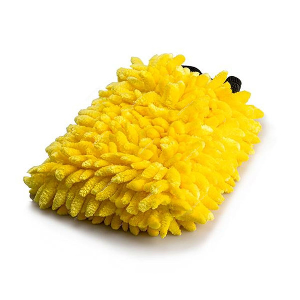 Rhinomotive Ultimate Car Wash Mitt, R1809, 22 x 13CM, Yellow