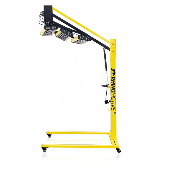 Rhinomotive Infratech Triple Paint Curing Lamp, R1107, 3150W, Yellow