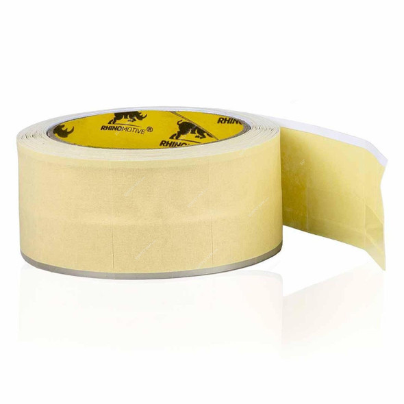 Rhinomotive Advanced Trim Masking Tape, R1013, 50MM x 10 Mtrs, Yellow