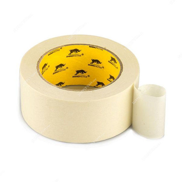 Rhinomotive Masking Tape, R1015, 48MM x 50 Mtrs, Off-White