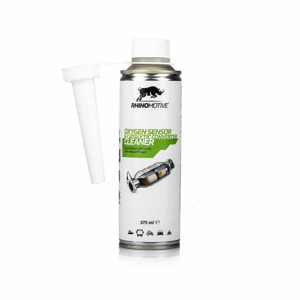 Rhinomotive Oxygen Sensor and Catalytic Converter Cleaner, R1210, 375ML