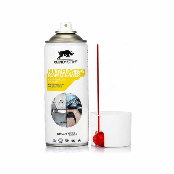 Rhinomotive Multi Function Foam and Glass Cleaner, R1207, 400ML