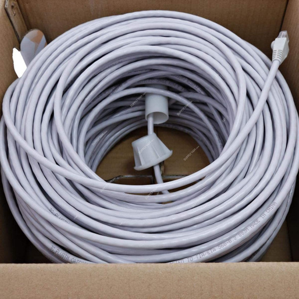 3G Plus UTP Cable, Cat 6E, 100 Mtrs, Grey