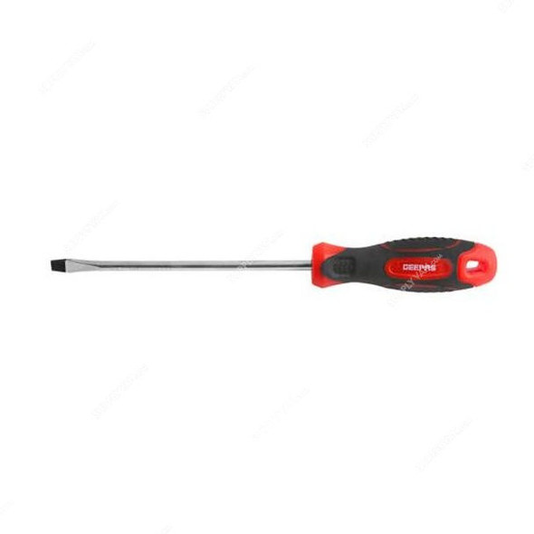 Geepas Screwdriver, GT59227, Slotted, 6.5 x 325MM, Red/Black