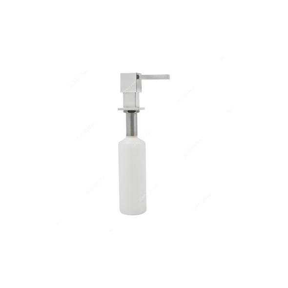 Teka Kitchen Soap Dispenser, PS111-BN, Stainless Steel, White and Silver