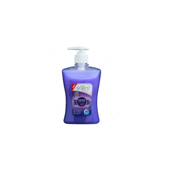 Galeno Anti-Bacterial Liquid Hand Wash, GAL0290, Lavender, 500ML