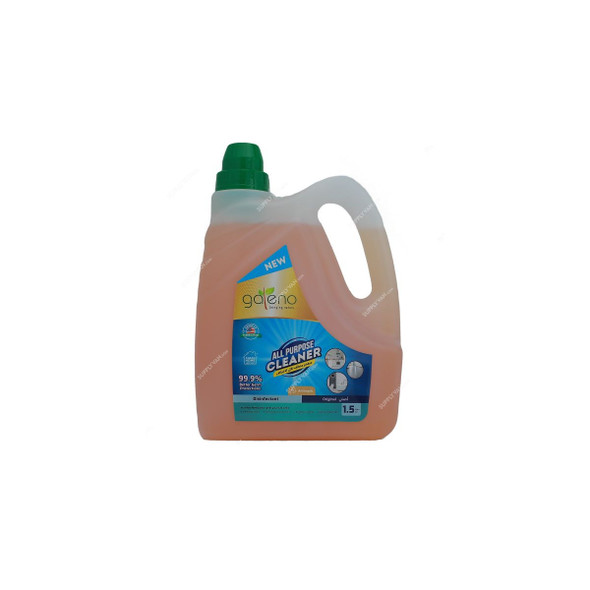 Galeno Antiseptic Disinfectant All Purpose Cleaner, GAL0530, Original, 1.5 Ltrs