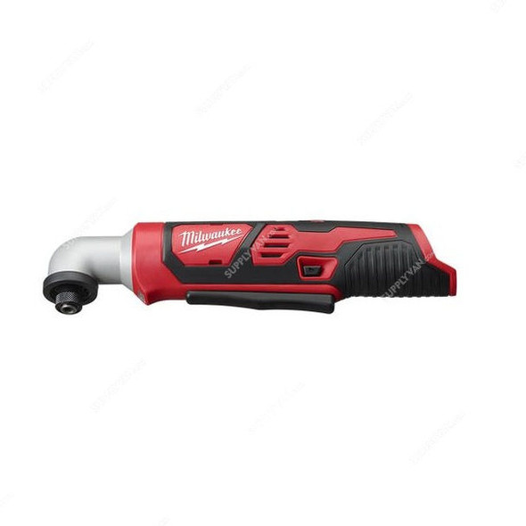 Milwaukee Right Angle Cordless Impact Driver, M12BRAID-0, 12V, Hex, 1/4 Inch