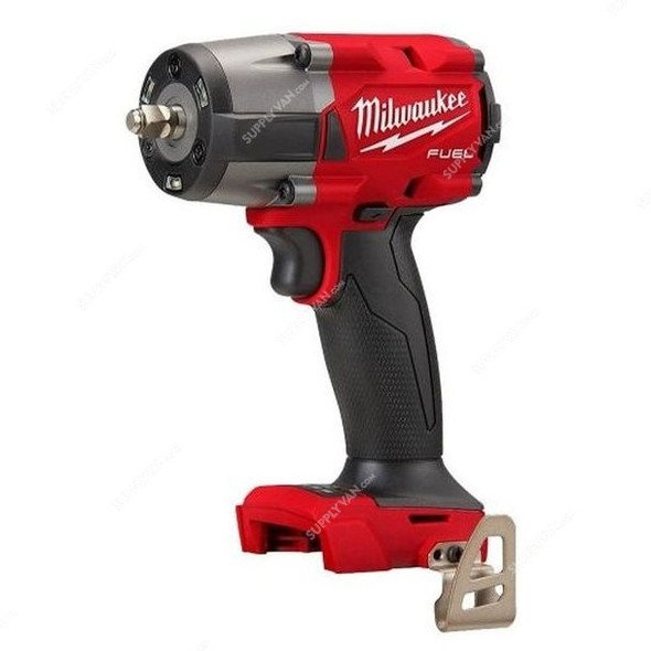 Milwaukee Mid-Torque Cordless Impact Wrench With Friction Ring, M18FMTIW2F12-0X, Fuel, 18V, 1/2 Inch