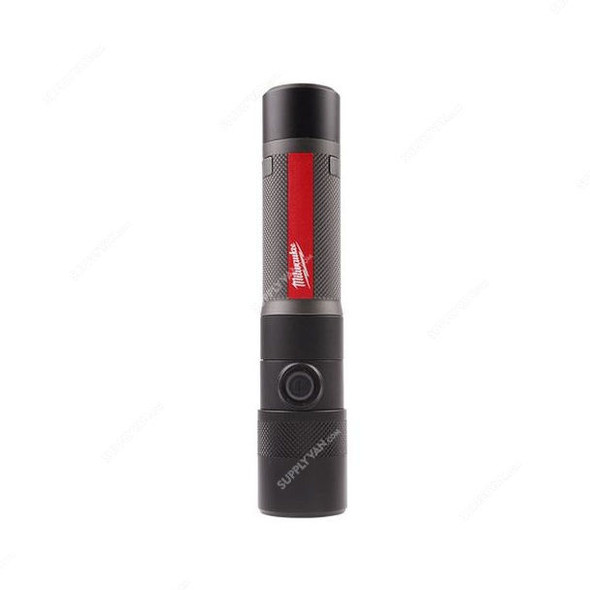 Milwaukee Rechargeable Handheld Flashlight, L4TMLED-201, 4V, 175 Mtrs, 1100 LM