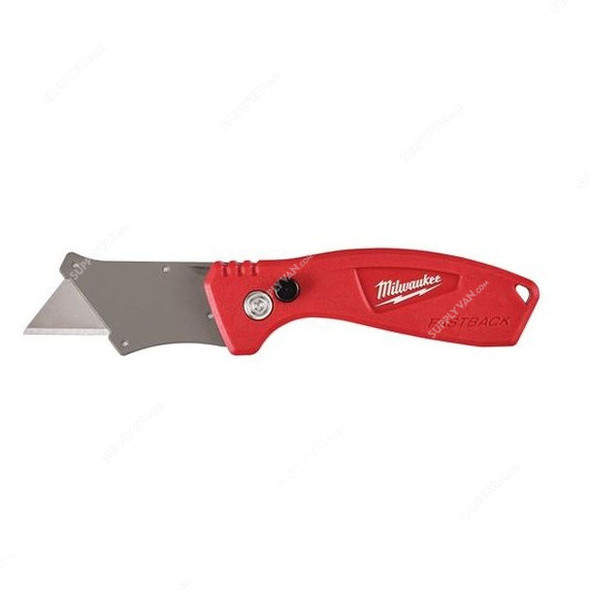 Milwaukee Compact Flip Utility Knife , 4932471356, Fastback, 157MM, Red