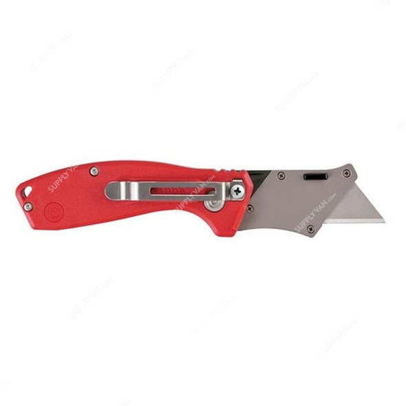 Milwaukee Compact Flip Utility Knife , 4932471356, Fastback, 157MM, Red