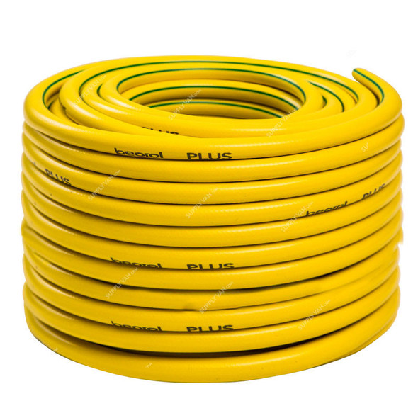 Beorol Garden Hose Plus, GBCP1250, 1/2 Inch, 50 Mtrs, Yellow