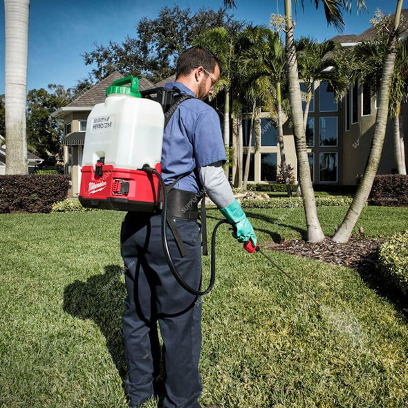 Milwaukee Cordless Chemical Tank Sprayer, M18BPFP-CST, 18V, 15 Ltrs, 120 PSI