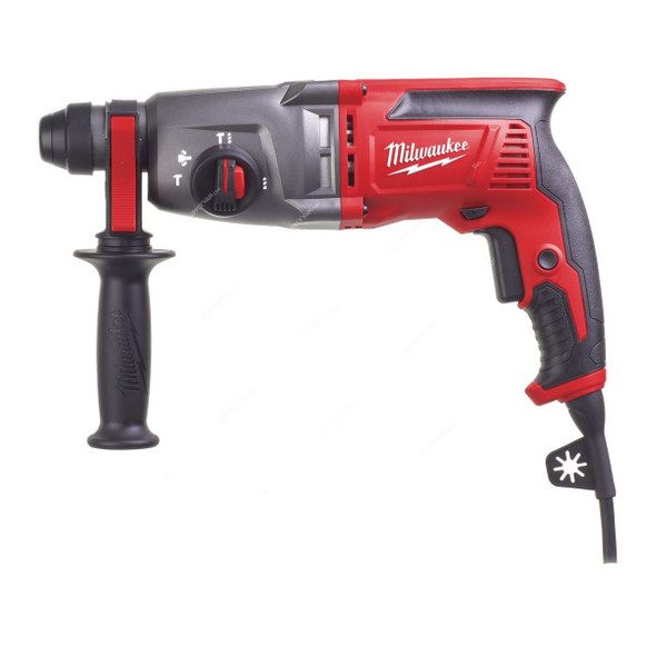 Milwaukee 3 Mode Rotary Hammer, PH26TX, Fixtec, SDS-Plus, 800W, 26MM