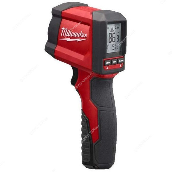 Milwaukee Infrared Thermometer, 2267-40, -30 to 400 Deg.C
