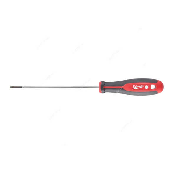 Milwaukee Tri-Lobe Screwdriver, 4932471776, Slotted, 0.5MM Tip Size x 150MM Blade Length
