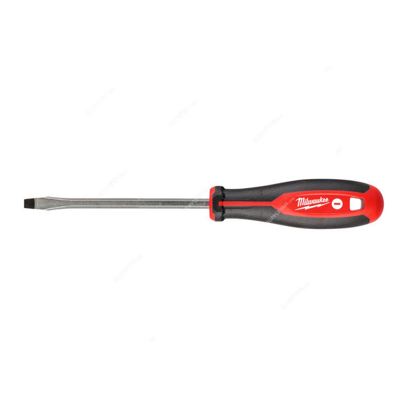 Milwaukee Tri-Lobe Screwdriver, 4932471779, Slotted, SL1.0 Tip Size x 125MM Blade Length