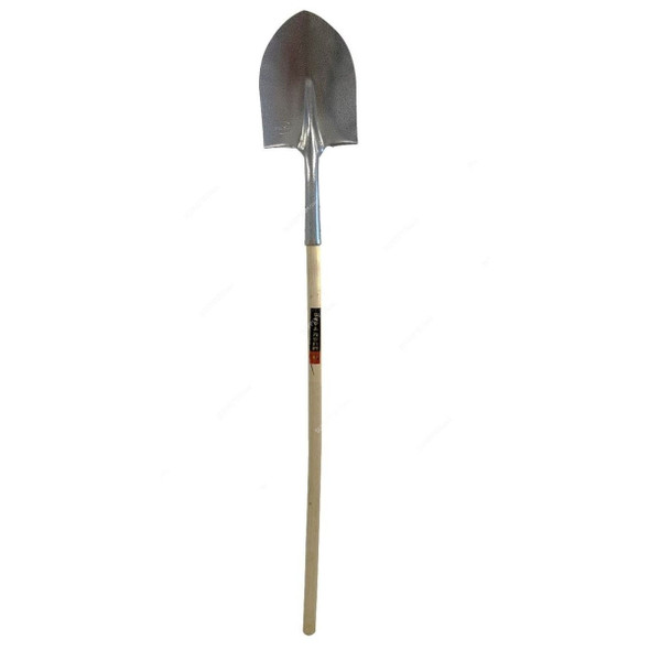 Musu Tang A Handle Shovel, S518L, Pointed, Wood, 12 Pcs/Pack