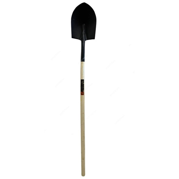 Musu Tang Popular Handle Shovel, S518L, Pointed, Wood, 12 Pcs/Pack