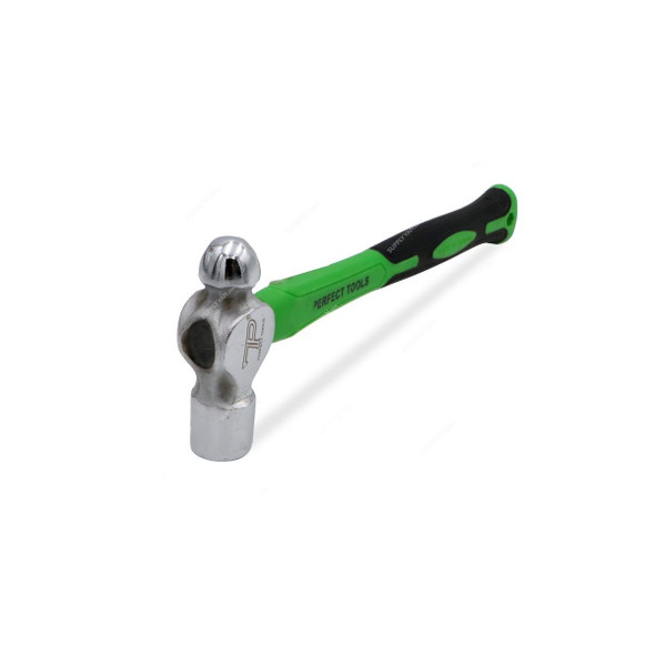 Perfect Tools Ball Peen Hammer, MC178-BAL16O, 16 Oz, Green