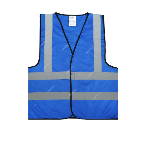 Vaultex Reflective Vest, HJD, 100% Polyester, S, Blue