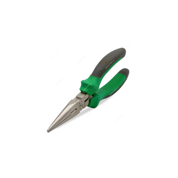 Perfect Tools Long Nose Plier, MC287-LON8IN, 8 Inch, Green