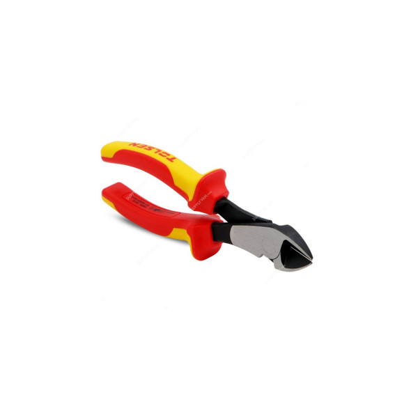 Tolsen Side Cutter Plier, MC138-SID6IN, 6 Inch, Red and Yellow