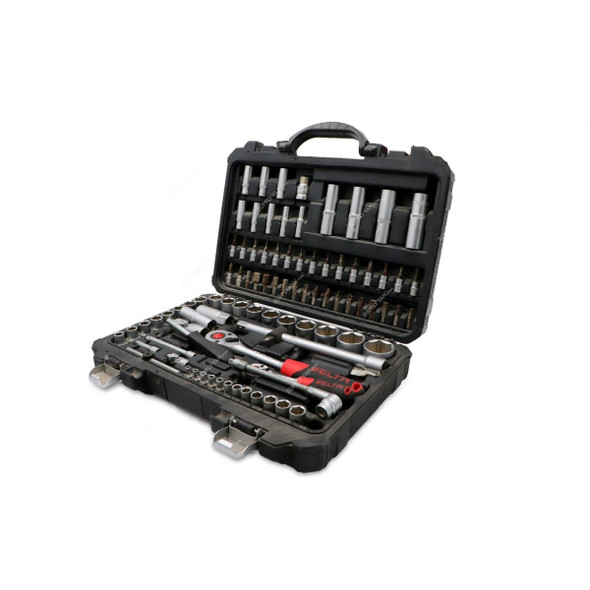 Selta Socket Set, MC3-SOC94, 1/2-1/4 Inch, 94 Pcs/Set